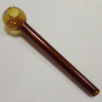 Стеклянная трубка для курения Pocketbowl Oil Orange  Ø20 мм.