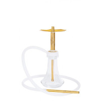 Кальян Embery Mini Mono supreme-gold White 3.1