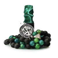 Персональный мундштук для Кальяна PERSONALKA Stone Green Персональный мундштук для Кальяна PERSONALKA Stone Green