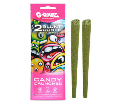 Блант G-Rollz - 2x 'Candy Crunched' Terpene Infused Pre rolled Hemp Cones