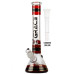 Бонг стеклянный Grace Glass | Striped Series Red H:32cm - D:50mm - SG:29mm Бонг стеклянный Grace Glass | Striped Series Red H:32cm - D:50mm - SG:29mm