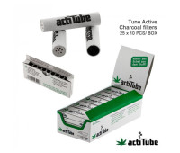 Фильтры actiTube | Activ Charcoal Filters Display 10шт/уп 8mm Фильтры actiTube | Activ Charcoal Filters Display 10шт/уп 8mm