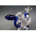 Стеклянный бонг Globe Blue Стеклянный бонг Globe Blue