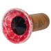 Чаша для кальяна Облако Flow Black on Red Marble