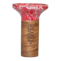 Чаша для кальяна Облако Flow Black on Red Marble Чаша для кальяна Облако Flow Black on Red Marble