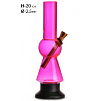 Бонг акриловый MISTIQ H:20 cm Ø:25mm Бонг акриловый MISTIQ H:20 cm Ø:25mm
