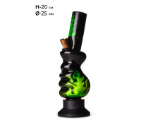 Бонг акриловый MISTIQ H:20.5cm Ø:25mm Бонг акриловый MISTIQ H:20.5cm Ø:25mm