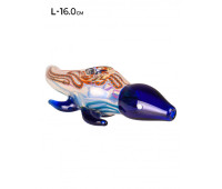 Трубка стеклянная MISTIQ Lizard L:16 см Трубка стеклянная MISTIQ Lizard L:16 см