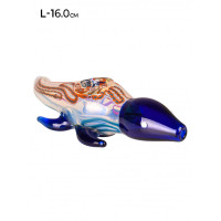 Трубка стеклянная MISTIQ Lizard L:16 см Трубка стеклянная MISTIQ Lizard L:16 см
