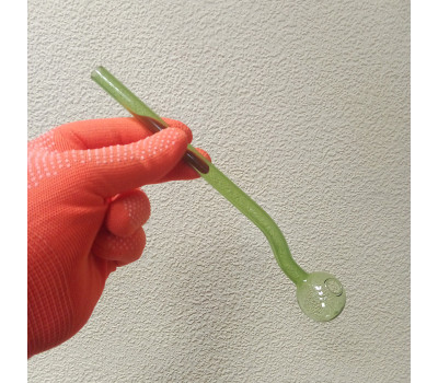 Стеклянная трубка для курения Sherlock Ball Long Oil Green Ø30 мм. Стеклянная трубка для курения Sherlock Ball Long Oil Green Ø30 мм.