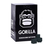 Уголь для кальяна Gorilla кокосовый 1 кг. Уголь для кальяна Gorilla кокосовый 1 кг.