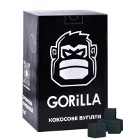 Уголь для кальяна Gorilla кокосовый 1 кг. Уголь для кальяна Gorilla кокосовый 1 кг.
