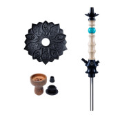 Кальян Karma 1,2 Walnut Бирюзовый Кальян Karma 1,2 Walnut Бирюзовый