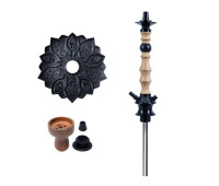 Кальян Karma 1,2 Walnut Черный Кальян Karma 1,2 Walnut Черный