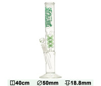 Бонг стеклянный Amsterdam H:40 cm Ø:50 mm SG:18,8 mm Бонг стеклянный Amsterdam H:40 cm Ø:50 mm SG:18,8 mm
