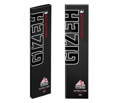 Бумага для самокруток Gizeh | King Size Slim Extra Fine L: 107mm