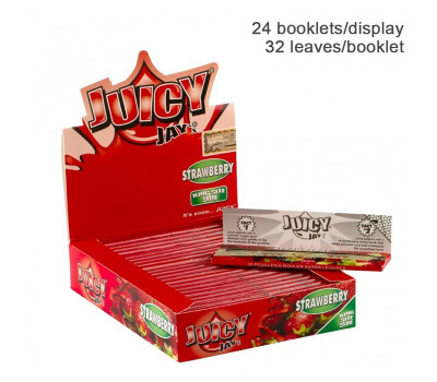 Бумага для самокруток King Size Juicy Jays Strawberry