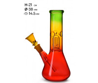 Бонг стеклянный MISTIQ H:21cm - Ø:38mm-SG:14.5mm Бонг стеклянный MISTIQ H:21cm - Ø:38mm-SG:14.5mm