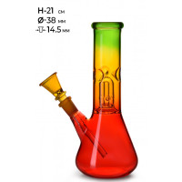 Бонг стеклянный MISTIQ H:21cm - Ø:38mm-SG:14.5mm Бонг стеклянный MISTIQ H:21cm - Ø:38mm-SG:14.5mm