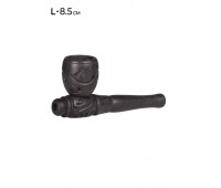 Трубка деревянная MISTIQ Carved L:8.5 см Трубка деревянная MISTIQ Carved L:8.5 см