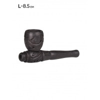 Трубка деревянная MISTIQ Carved L:8.5 см Трубка деревянная MISTIQ Carved L:8.5 см