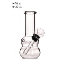 Бонг стеклянный MISTIQ H:10.5cm Ø:20mm Бонг стеклянный MISTIQ H:10.5cm Ø:20mm