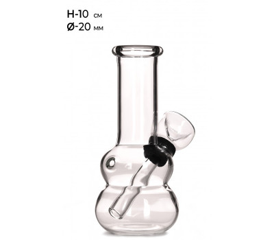 Бонг стеклянный MISTIQ H:10.5cm Ø:20mm Бонг стеклянный MISTIQ H:10.5cm Ø:20mm