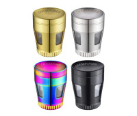 Гриндер металлический Champ CH. HIGH WINDOW CURVED GRINDER 50MM Гриндер металлический Champ CH. HIGH WINDOW CURVED GRINDER 50MM