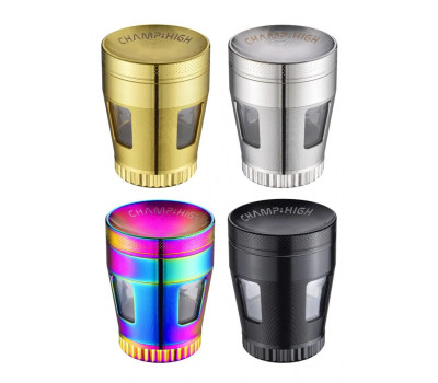 Гриндер металлический Champ CH. HIGH WINDOW CURVED GRINDER 50MM