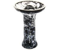 Чаша для кальяна 2x2Hookah Medium черно-белая
