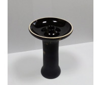 Чаша для кальяна 2x2Hookah Medium черная матовая Чаша для кальяна 2x2Hookah Medium черная матовая