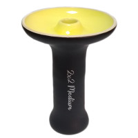 Чаша для кальяна 2x2Hookah Medium черно-желтая Чаша для кальяна 2x2Hookah Medium черно-желтая