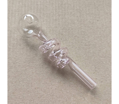 Стеклянная трубка для курения Helix Compact Oil Pink Ø25 мм. Стеклянная трубка для курения Helix Compact Oil Pink Ø25 мм.