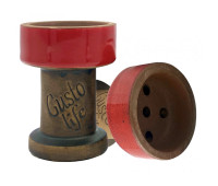 Чаша для кальяна Gusto Bowls Rook (Red) Чаша для кальяна Gusto Bowls Rook (Red)