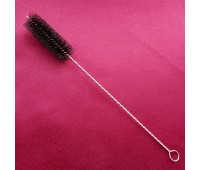 Ерш для чистки стеклянной трубки Bristles Power черный D - 2 см. Ерш для чистки стеклянной трубки Bristles Power черный D - 2 см.