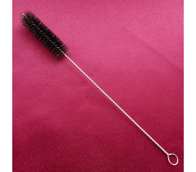 Ерш для чистки стеклянной трубки Bristles Power черный D - 1.5 см.