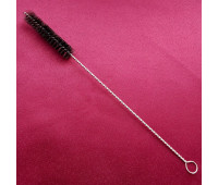 Ерш для чистки стеклянной трубки Bristles Power черный D - 1 см. Ерш для чистки стеклянной трубки Bristles Power черный D - 1 см.