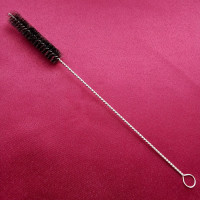 Ерш для чистки стеклянной трубки Bristles Power черный D - 1 см. Ерш для чистки стеклянной трубки Bristles Power черный D - 1 см.