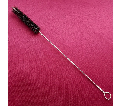 Ерш для чистки стеклянной трубки Bristles Power черный D - 1 см.