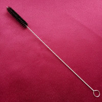 Ерш для чистки стеклянной трубки Bristles Power черный D - 0.9 см Ерш для чистки стеклянной трубки Bristles Power черный D - 0.9 см