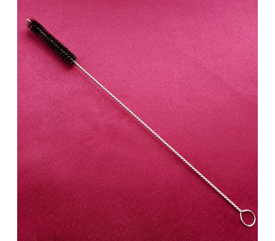 Ерш для чистки стеклянной трубки Bristles Power черный D - 0.8 см.
