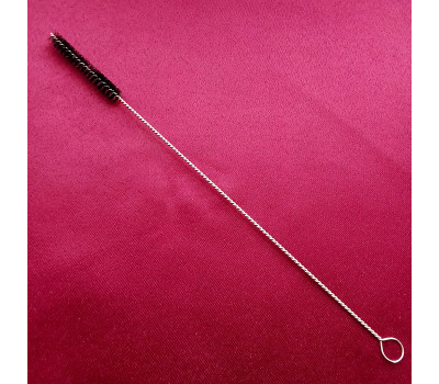 Ерш для чистки стеклянной трубки Bristles Power черный D - 0.7 см.