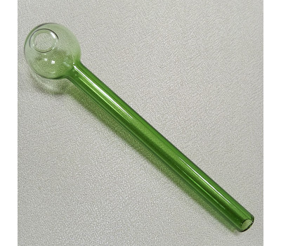 Стеклянная трубка для курения Pocketbowl Oil Green Ø20 мм.