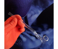 Стеклянная трубка для курения Sherlock Tube Long Oil Clear Ø20 мм.