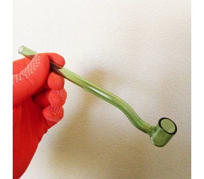 Стеклянная трубка для курения Sherlock Tube Long Oil Green Ø20 мм. Стеклянная трубка для курения Sherlock Tube Long Oil Green Ø20 мм.