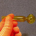 Стеклянная трубка для курения Bullet Oil Yellow Ø30 мм.