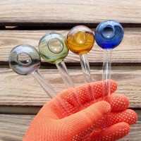 Стеклянная трубка для курения Oil Color Ø35 мм. Стеклянная трубка для курения Oil Color Ø35 мм.