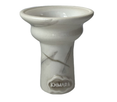 Чаша для кальяна Khmara Tulipa-D Marble White Чаша для кальяна Khmara Tulipa-D Marble White