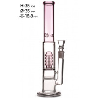 Бонг стеклянный MISTIQ H:35cm - Ø:35mm-SG:18.8mm Бонг стеклянный MISTIQ H:35cm - Ø:35mm-SG:18.8mm