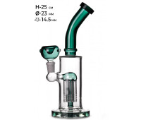 Бонг стеклянный MISTIQ H:25cm Ø:23mm SG:14,5mm Бонг стеклянный MISTIQ H:25cm Ø:23mm SG:14,5mm